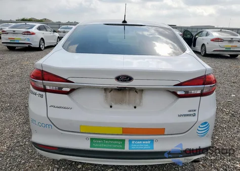 2018 Ford Fusion Se Hybrid from USA, damaged, VIN 3FA6P0LU7JR163546